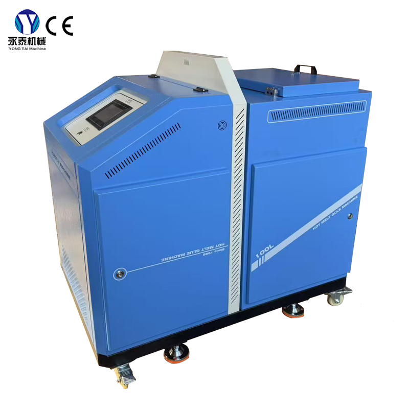 Woodworking Hot Glue Machine with Edge Banding Function, Compatible with EVA/PUR Glue