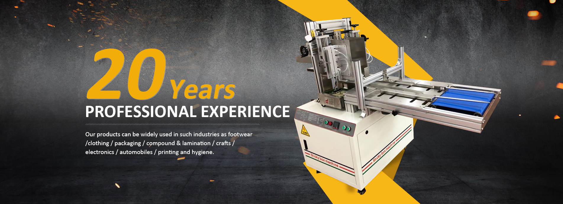 hot melt sealing machine